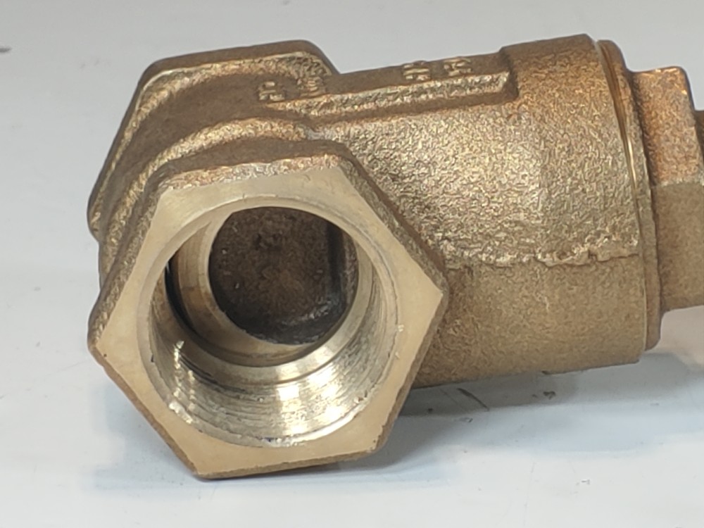 Nibco 1" Bronze Port FNPT gate Valve MSS SP-80 / T-111