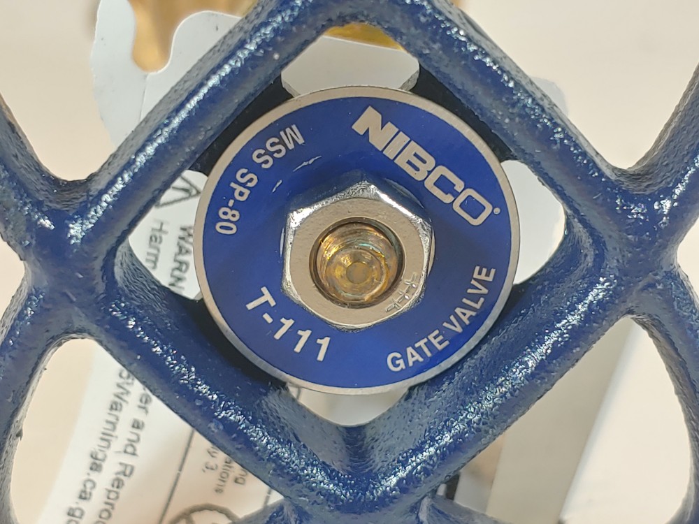 Nibco 1" Bronze Port FNPT gate Valve MSS SP-80 / T-111