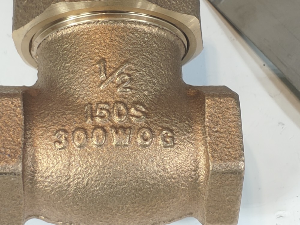 Kitz #42T Bronze Gate Valve 150S 300WOG / AK150LUT