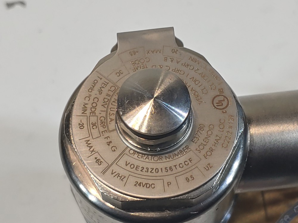 Versa 3-Way Solenoid Valve Model#: VAG-3321-181CC-MS-XXM4-D024