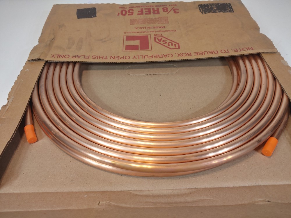 Cambridge 3/8" REF 50' Soft Copper Refrigeration Tube            