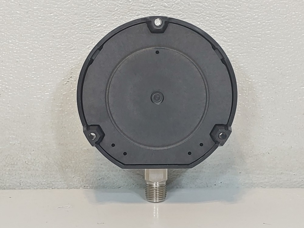WIKA 9834031 Filled Pressure Gauge 0-200 PSI, 4.5 Dial 1/2" NPT Lower Mount 