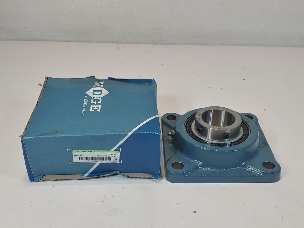 Dodge F4B-SCM-115 Flange Mount Ball Bearing w/1-15/16 Bore