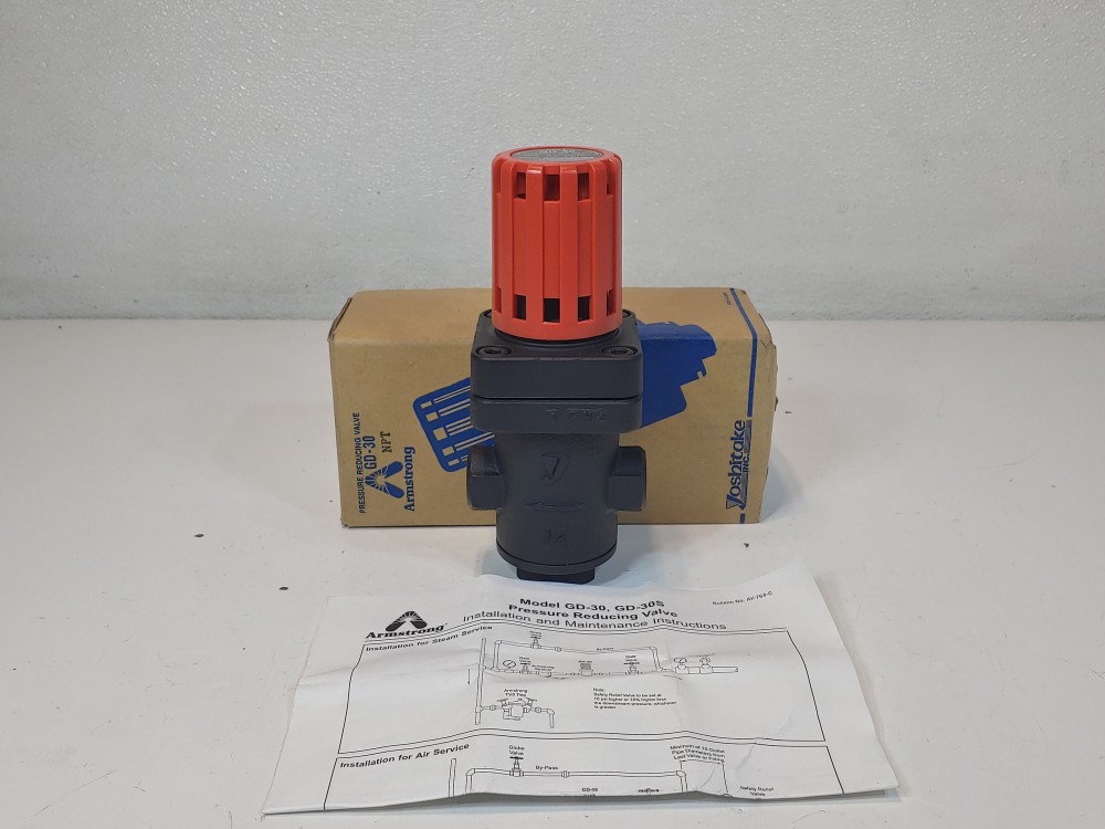 Armstrong GD-30 1/2" NPT Pressure Regulating Valve  3-15 PSIG