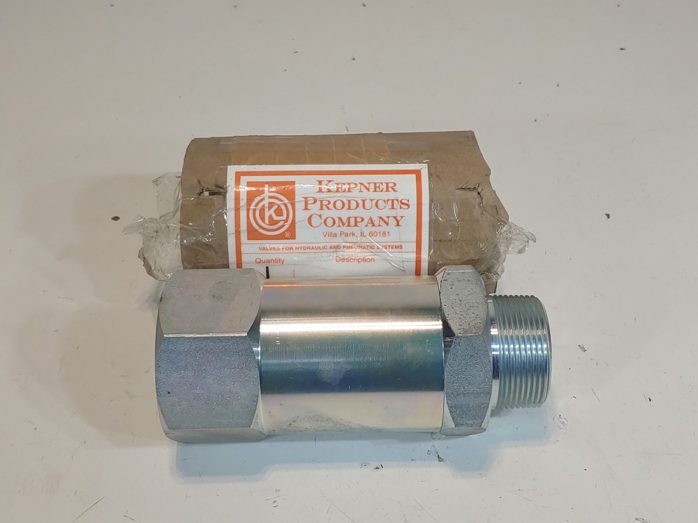 Kepner Kep-O-Seal Relief Check Valve 124C-1-50 
