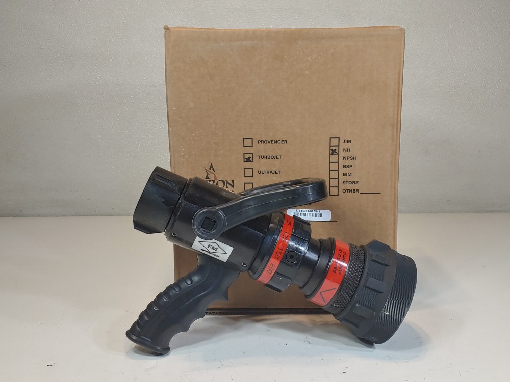 Akron 1763 Turbojet Wide Range Nozzle Pistol Grip, 1-1/2" NH