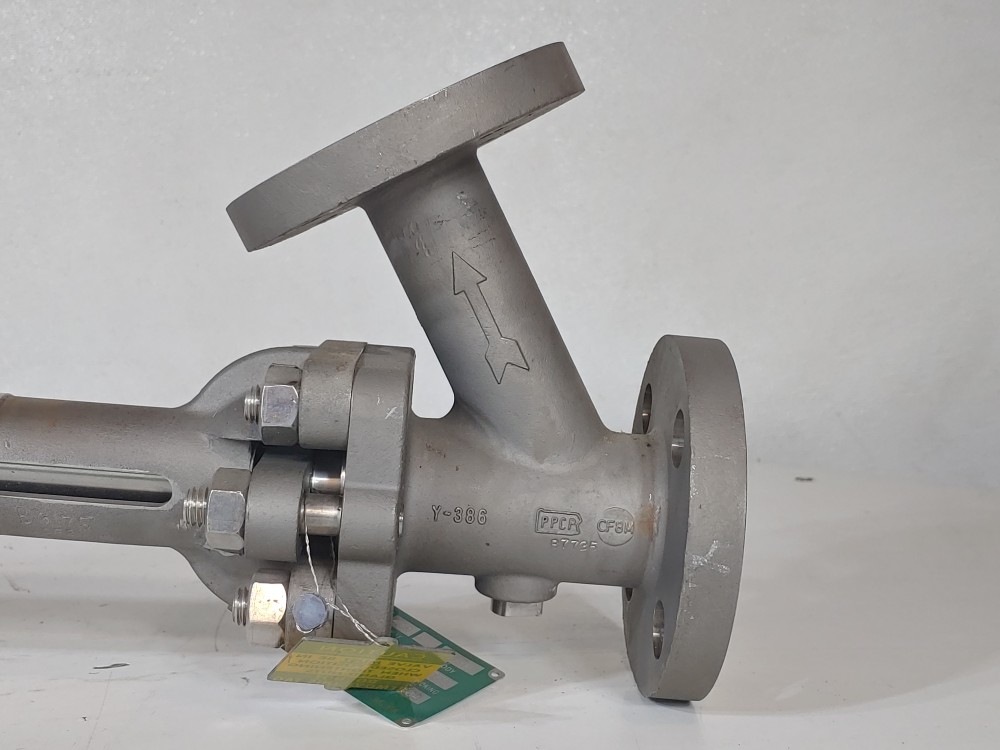 Strahman 1" 600# FLG Sampling Valve w/Rotork Gear & Babbitt Chain Sprocket Rim