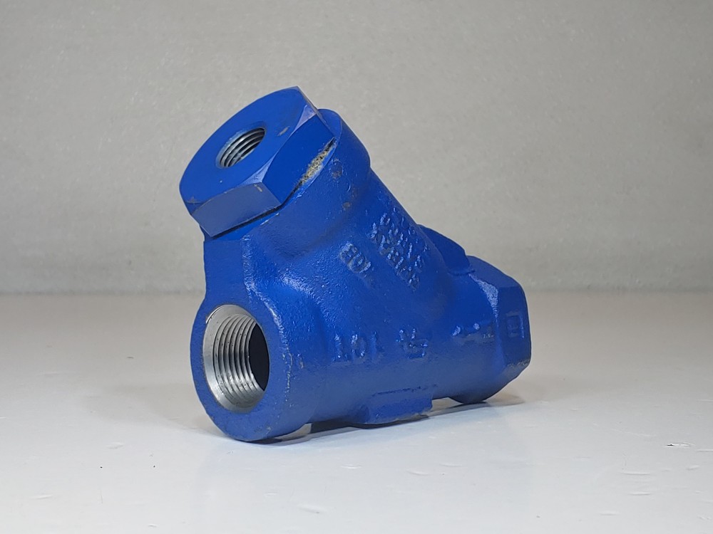 Spirax Sarco 1" NPT x 1/2"NPT WCB Y-Strainer 52045B