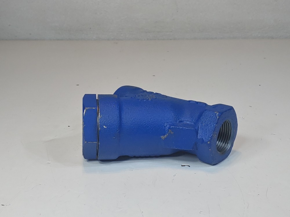Spirax Sarco 1" NPT x 1/2"NPT WCB Y-Strainer 52045B