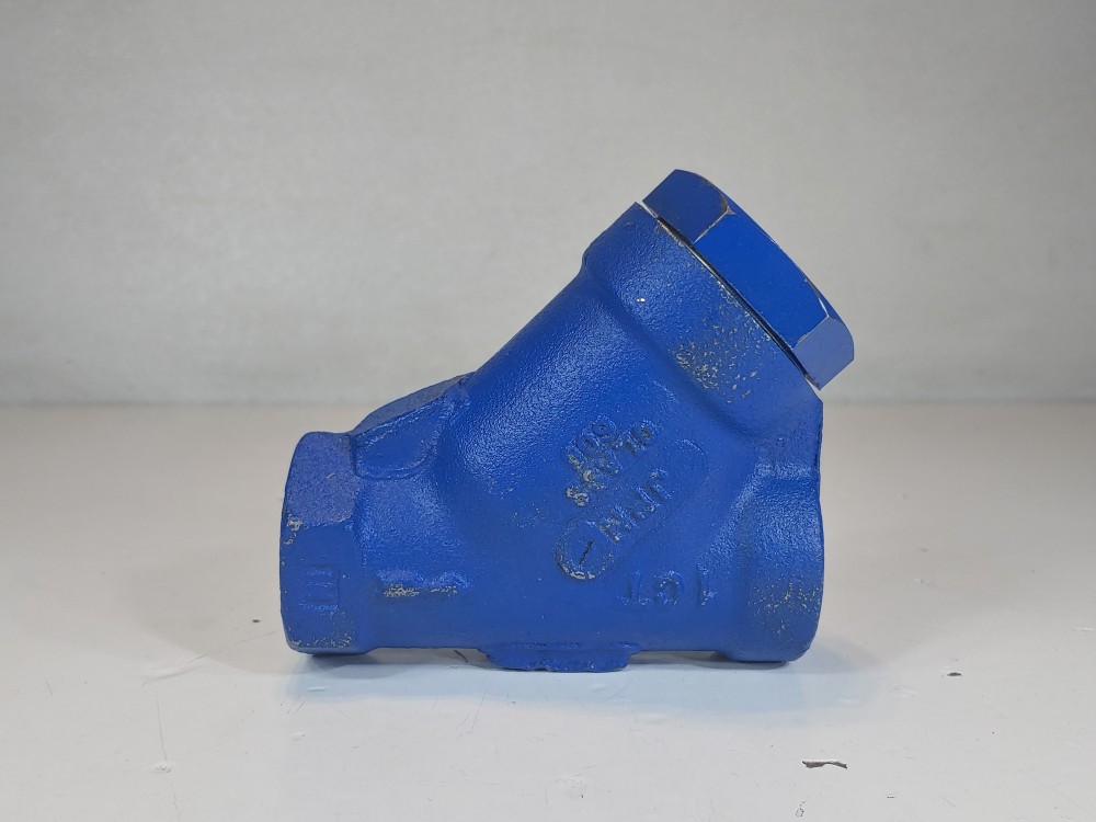 Spirax Sarco 1" NPT x 1/2"NPT WCB Y-Strainer 52045B