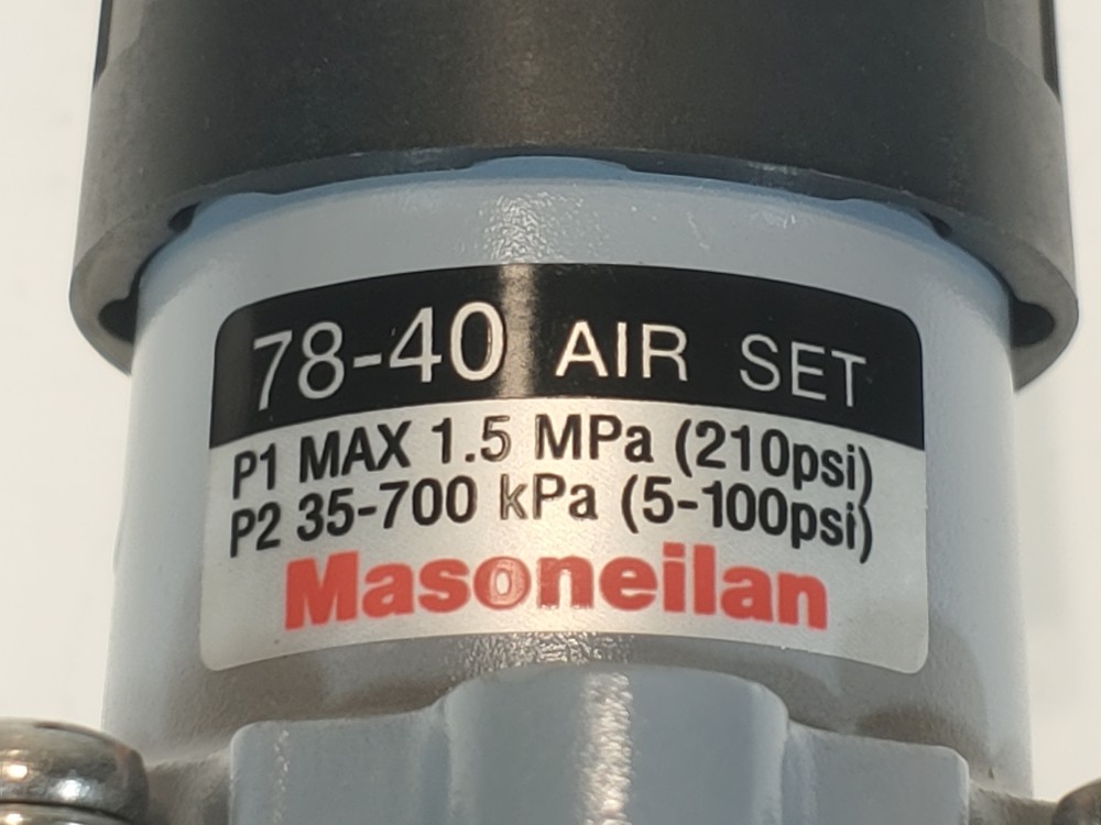 Masoneilan 78-40 Air Set Pneumatic Regulator 