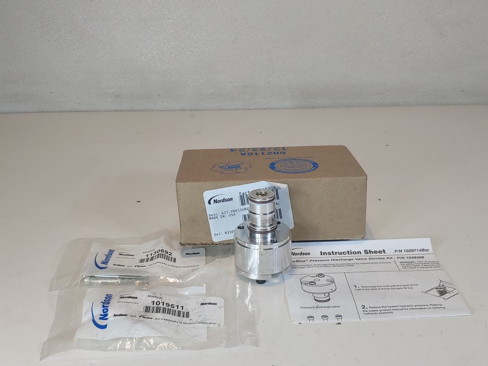 Nordson Pressure Discharge Valve Kit 1028308 for Problue Melters