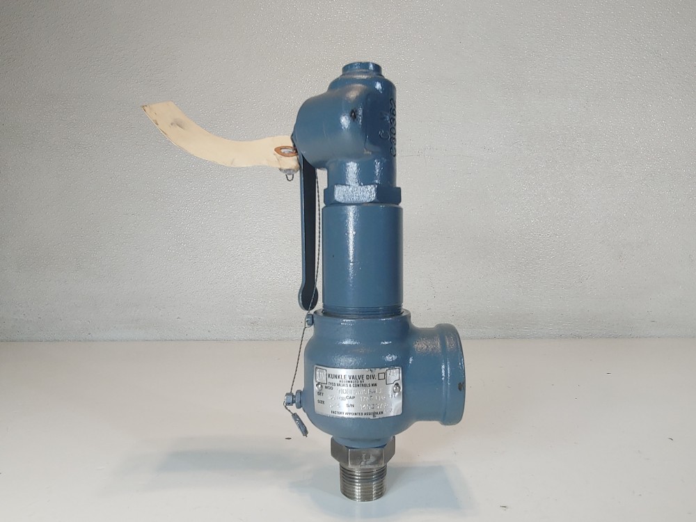 Kunkle 3/4" X 1-1/4" Safety Relief Valve Model#: 910BEDM06ALE