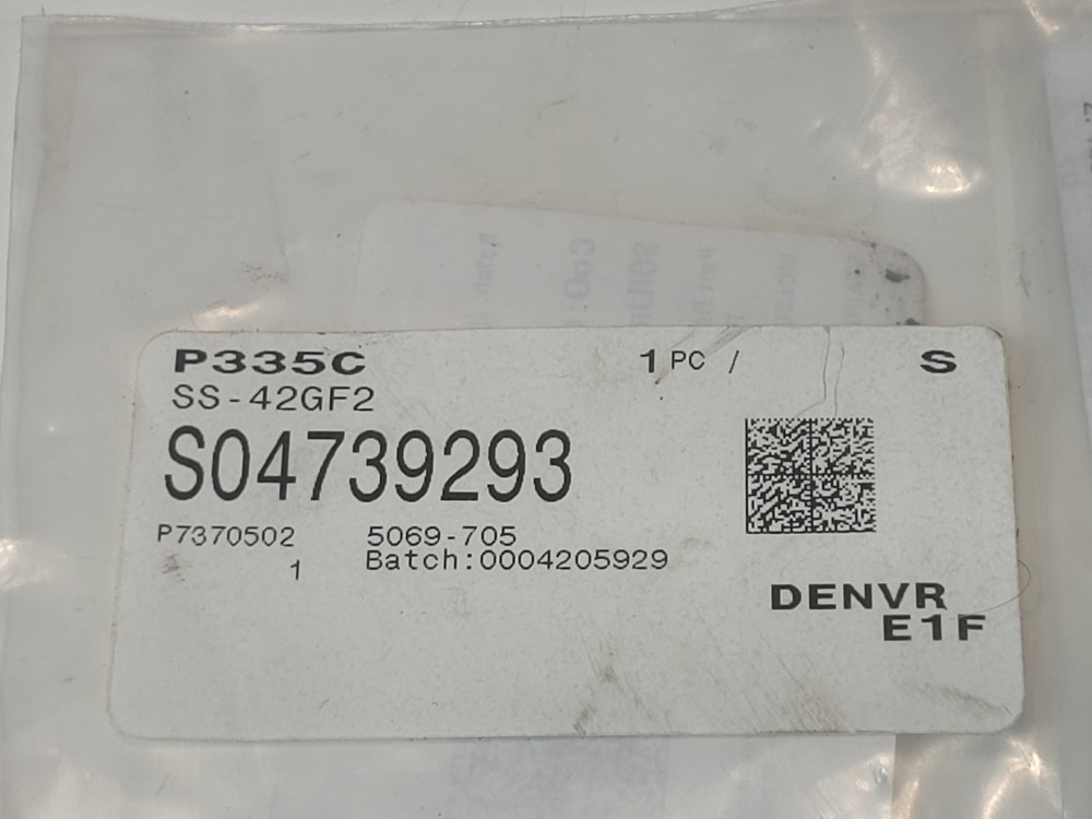 Swagelok 1/8" FNPT 1-pc 40G Series Stainless Steel Ball Valve SS-42GF2