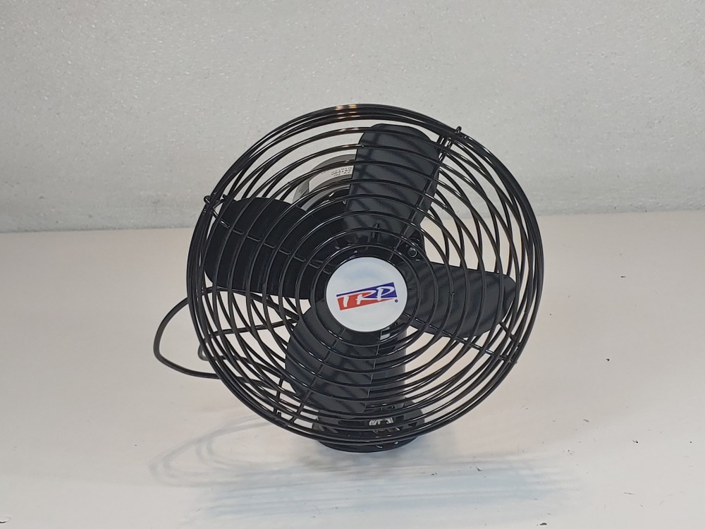 TRP 7" Heavy Duty Defrost Fan Black 12V w/ Swivel Base HD10150 / PN# 756726C