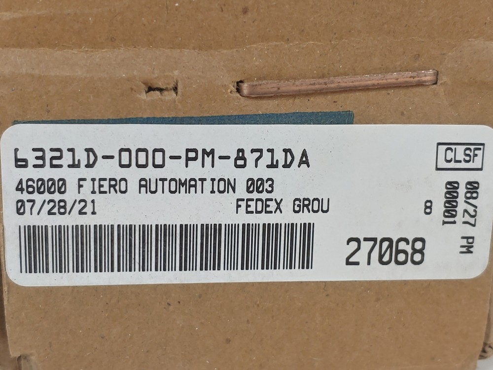 MAC 6321D-000-PM-871DA Pneumatic Solenoid System