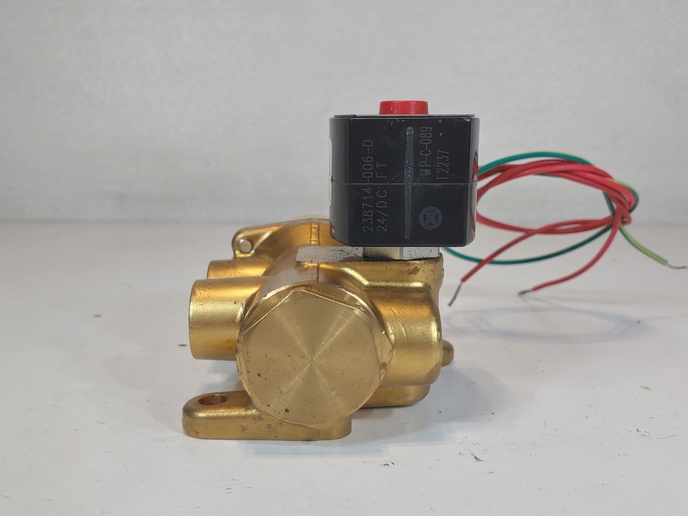 Asco 3/8" 4-Way Solenoid Valve EF8003G1 / EF8344G072