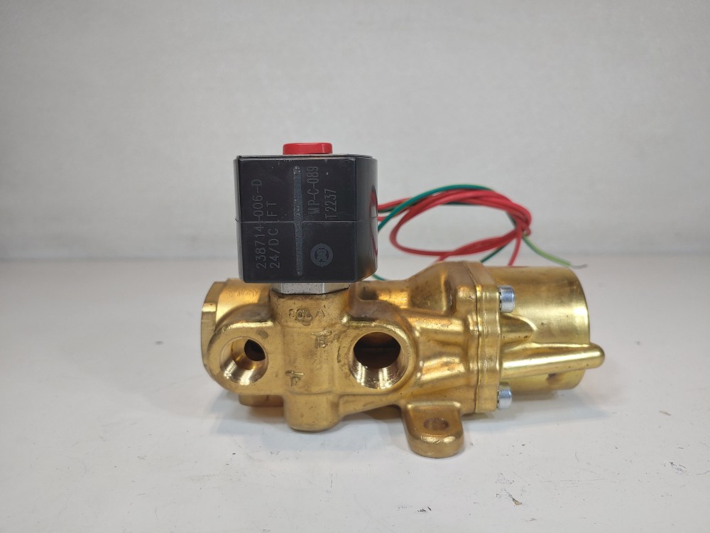 Asco 3/8" 4-Way Solenoid Valve EF8003G1 / EF8344G072