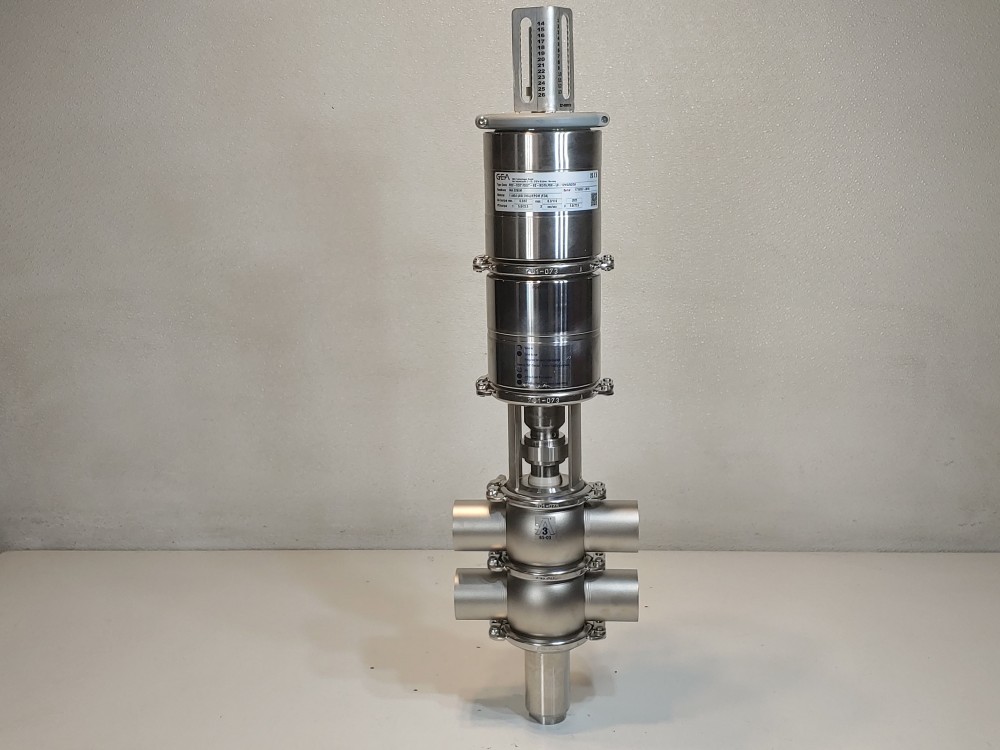 GEA Varivent Sanitary Valve REC-0D2"/OD2"-SZ-BD/BLR50-LO-12N/S/52/3A