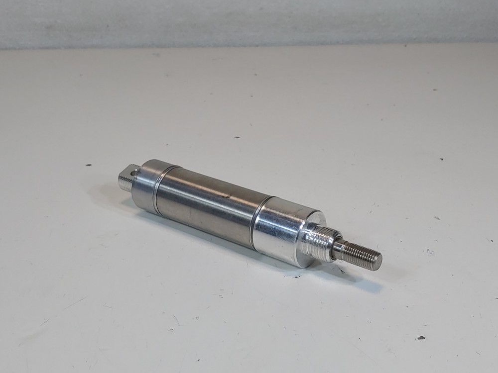 Lot of (2) Aventics Round Line Pneumatic Cylinder, 1-1/4" Bore, 1" Stroke 
