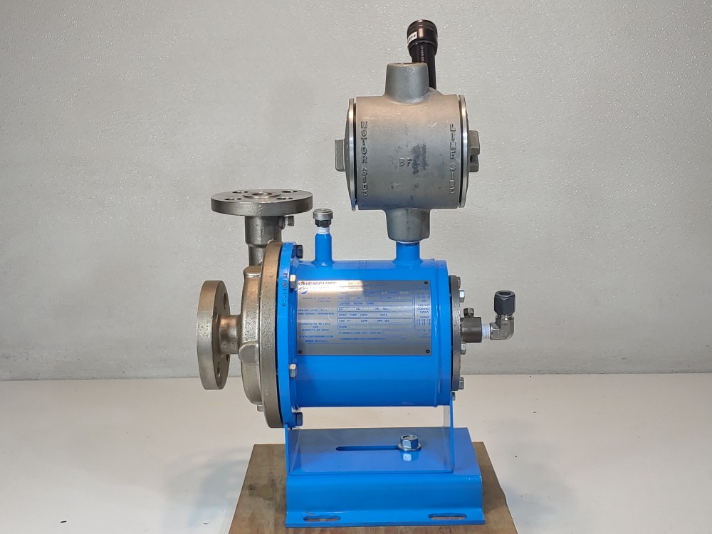 Chempump G Series 3/4" x 1" Sealless Canned Motor Pump Model#: GA-1K-3S