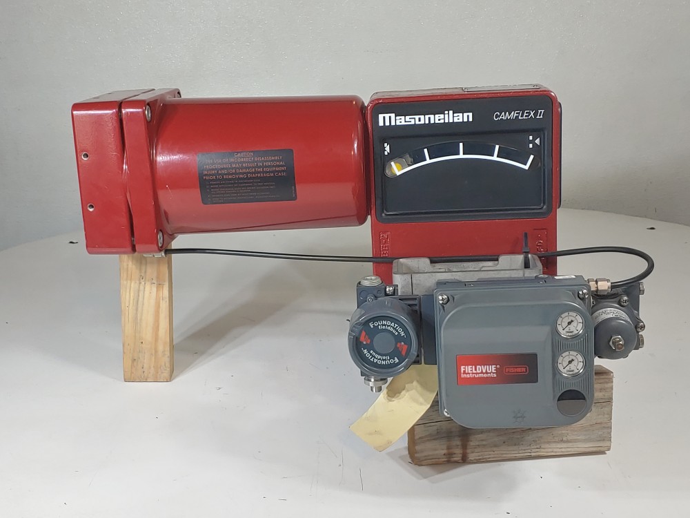 Masoneilan CamflexII 35-35212 Control Valve w/Fieldvue DV6200D, Fisher 67CFR-362