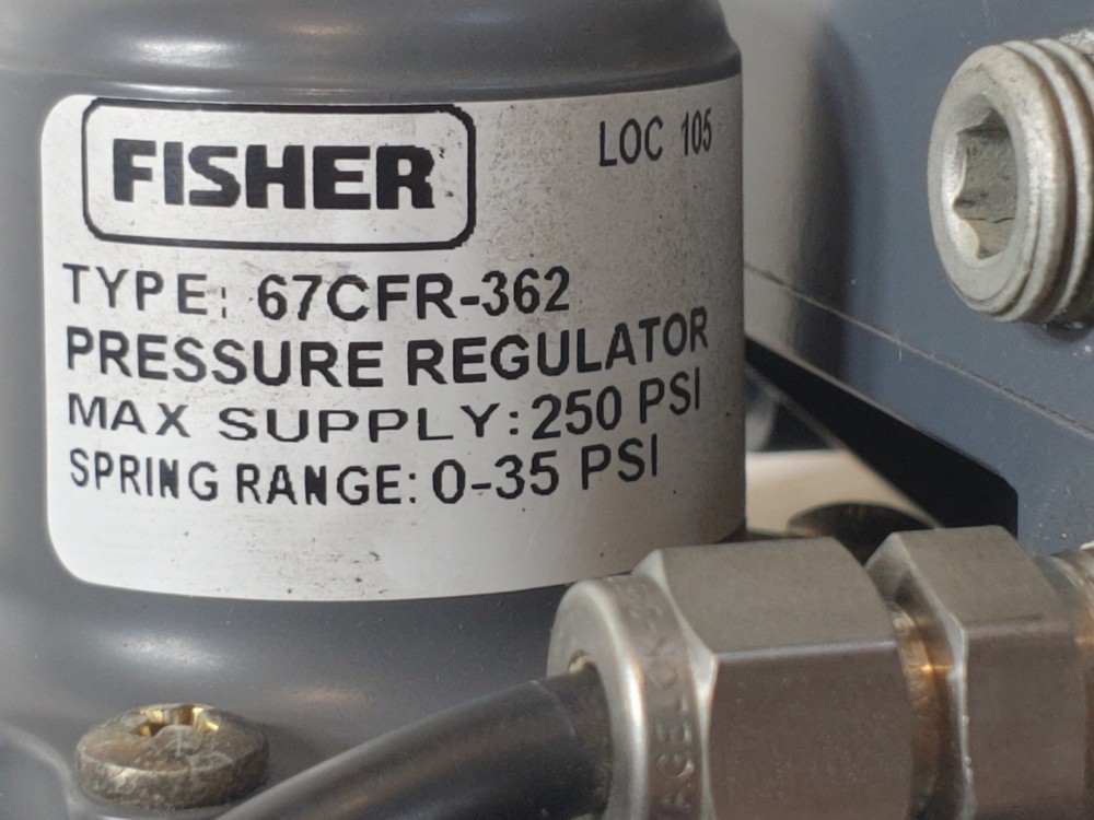 Masoneilan CamflexII 35-35212 Control Valve w/Fieldvue DV6200D, Fisher 67CFR-362