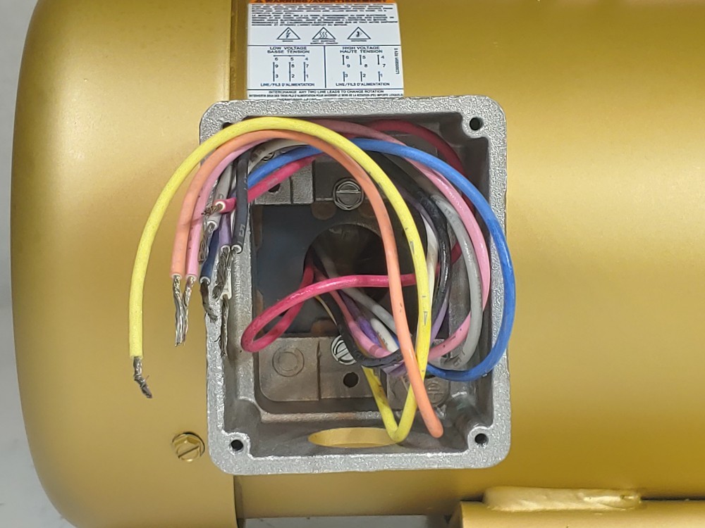 Baldor 2HP CEM3614T General Purpose Motor 230/460 Volts