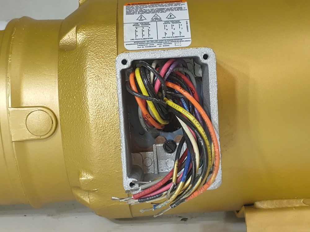 Stearns Brake  w/ Baldor Reliance 5 HP Electric Motor 1750 RPM Cat#: EBM3615T