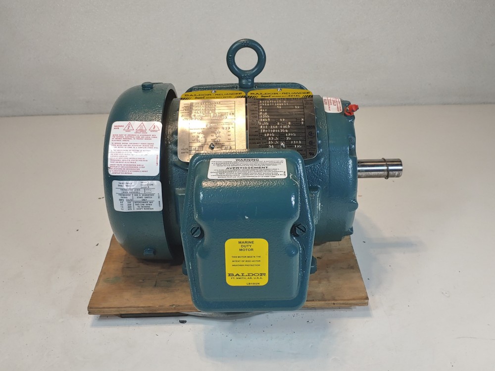Baldor Reliance 2HP Severe-E Washdown Duty Motor 1750 RPMS ECP83587T-4