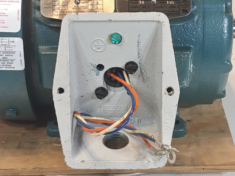 Baldor Reliance 2HP Severe-E Washdown Duty Motor 1750 RPMS ECP83587T-4