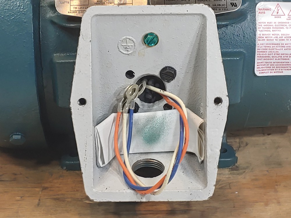 Baldor Reliance 2HP Severe Duty Motor 1755 RPMS CECP83587T4