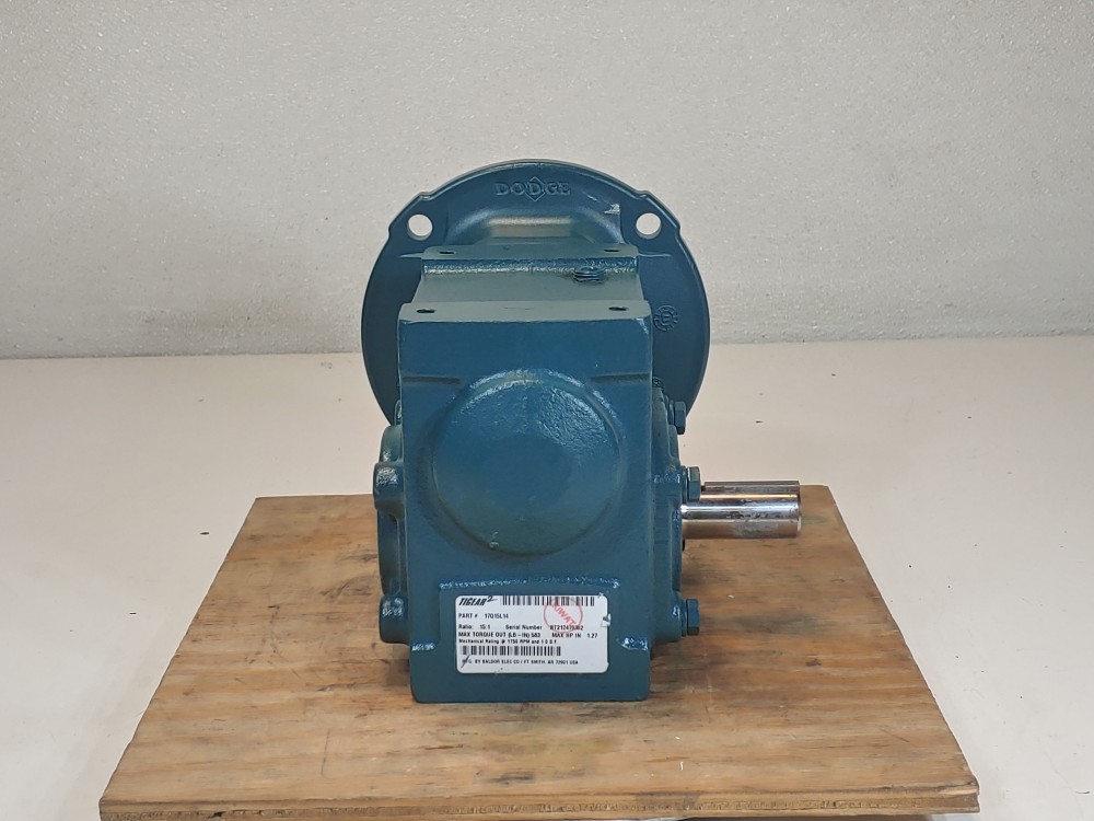 Tigear 2 Right Angle Worm Gear Reducer Ratio:15:1,  PN# 17Q15L14