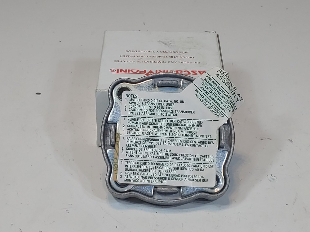 Asco Tri-Point SA32B Pressure Switch w/ Asco TD30A11 Sensor