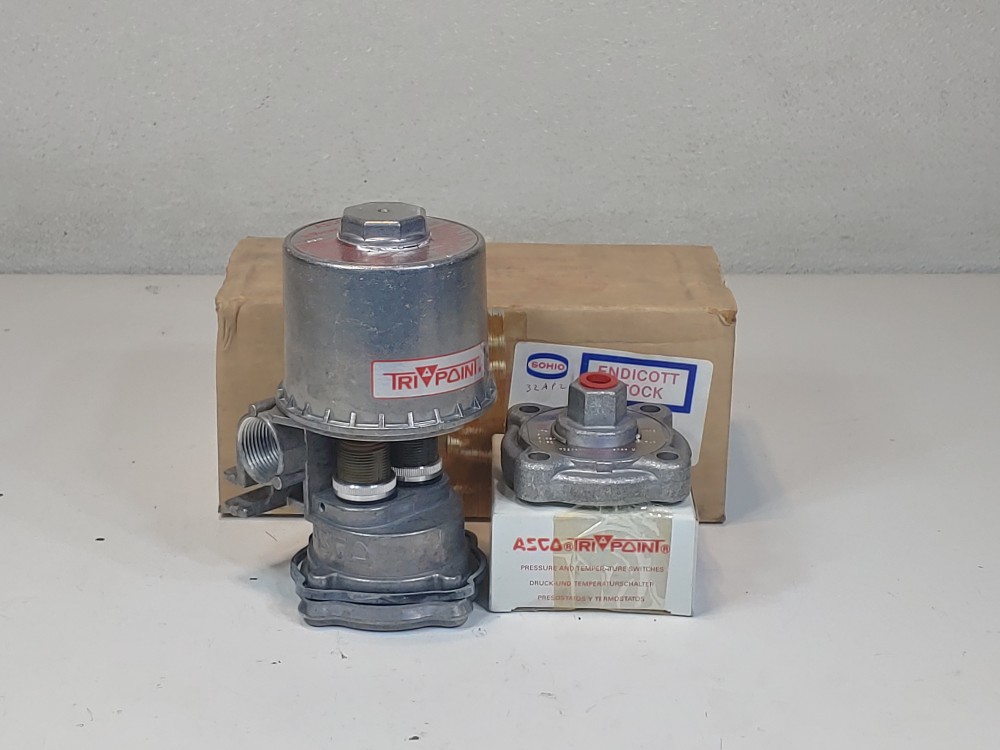 Asco Tri-Point SA32B Pressure Switch w/ Asco TD30A11 Sensor