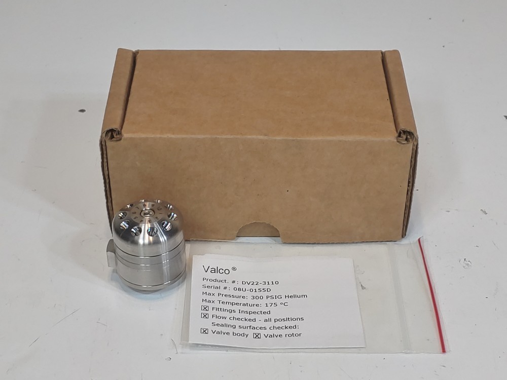 Vici Valco Instruments DV22-3110  10-Port Gas Switching Valve 