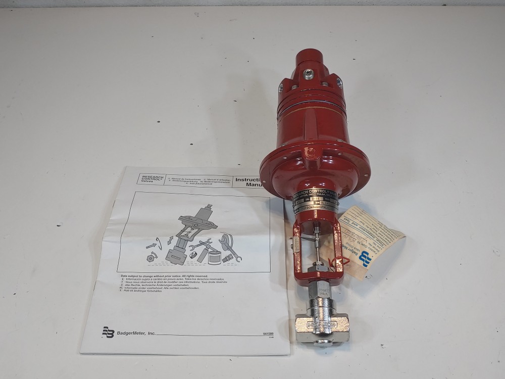 Badger Meter Research Control Valve Actuator 1001-GC-N-36-SV-CP-MLN-ST