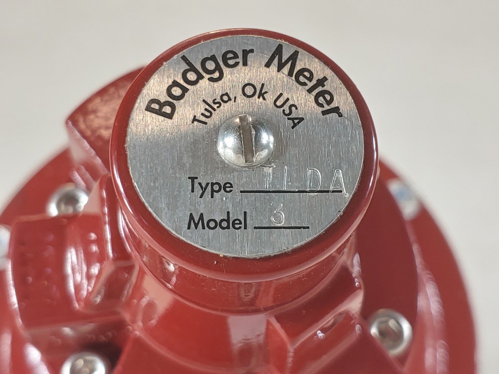 Badger Meter Research Control Valve Actuator Type TLDA/Model 3 1/2" CF8/3M Valve