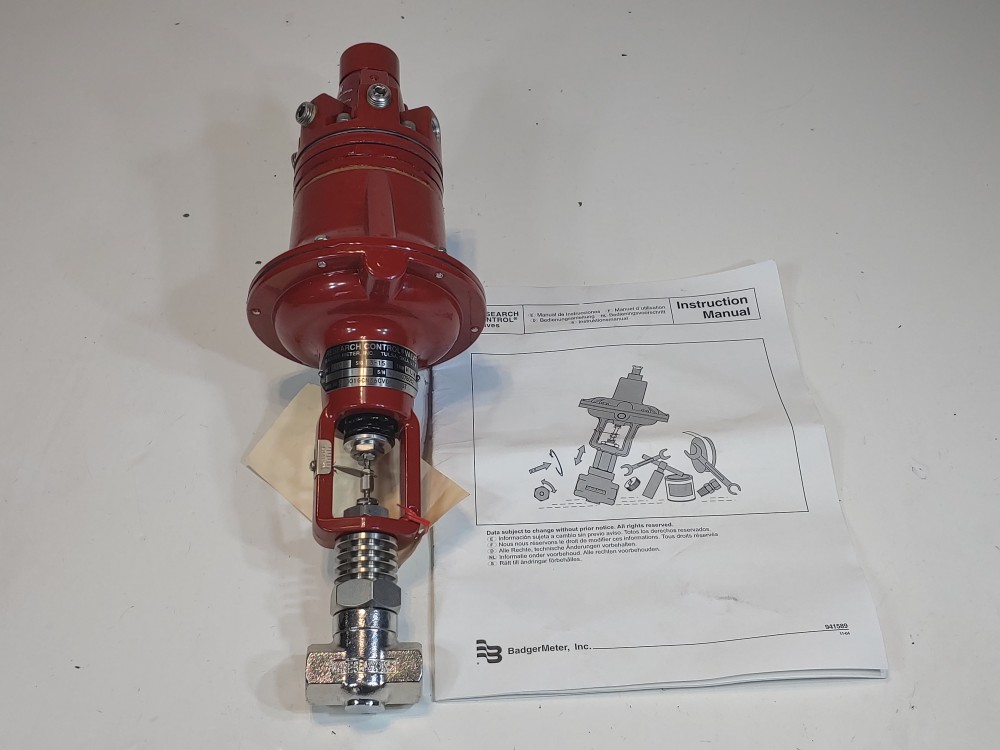 Badger Meter Research Control Valve Actuator 1001-GC-N-36-CV-OP-HLN-ST