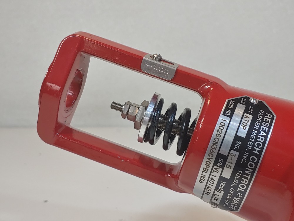 Badger Meter Research Control Valve Actuator 1002-GC-N-36-CV-OP-BLN-S6