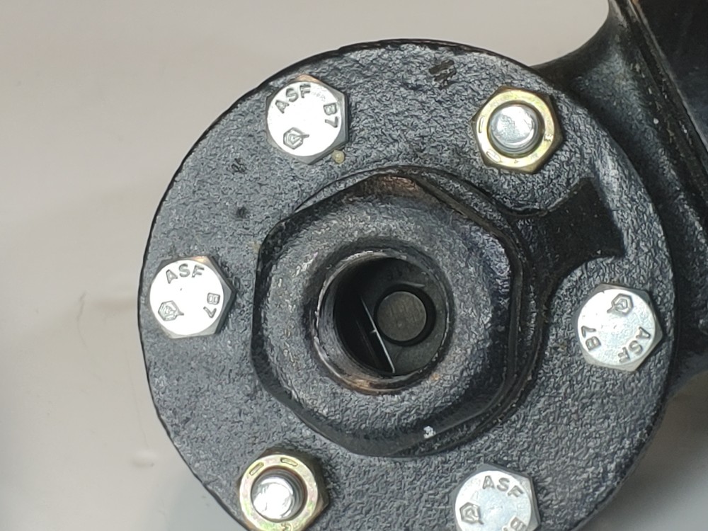 Jordan Valve 1/2" Model 60 Range10-38 Sliding Gate Valve 300 PSI