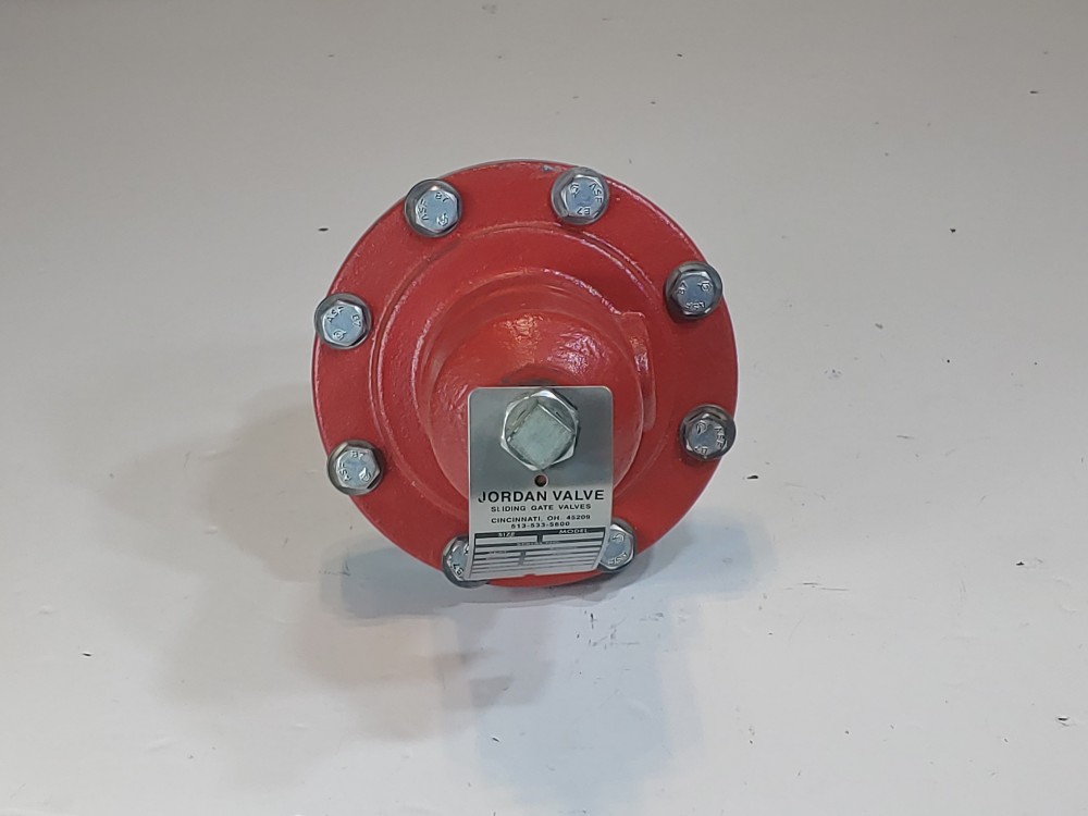 Jordan Valve 1/2" Model 60 Range10-38 Sliding Gate Valve 300 PSI