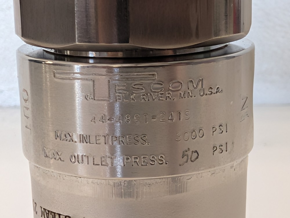 Tescom Pressure Regulator  44-4861-241S