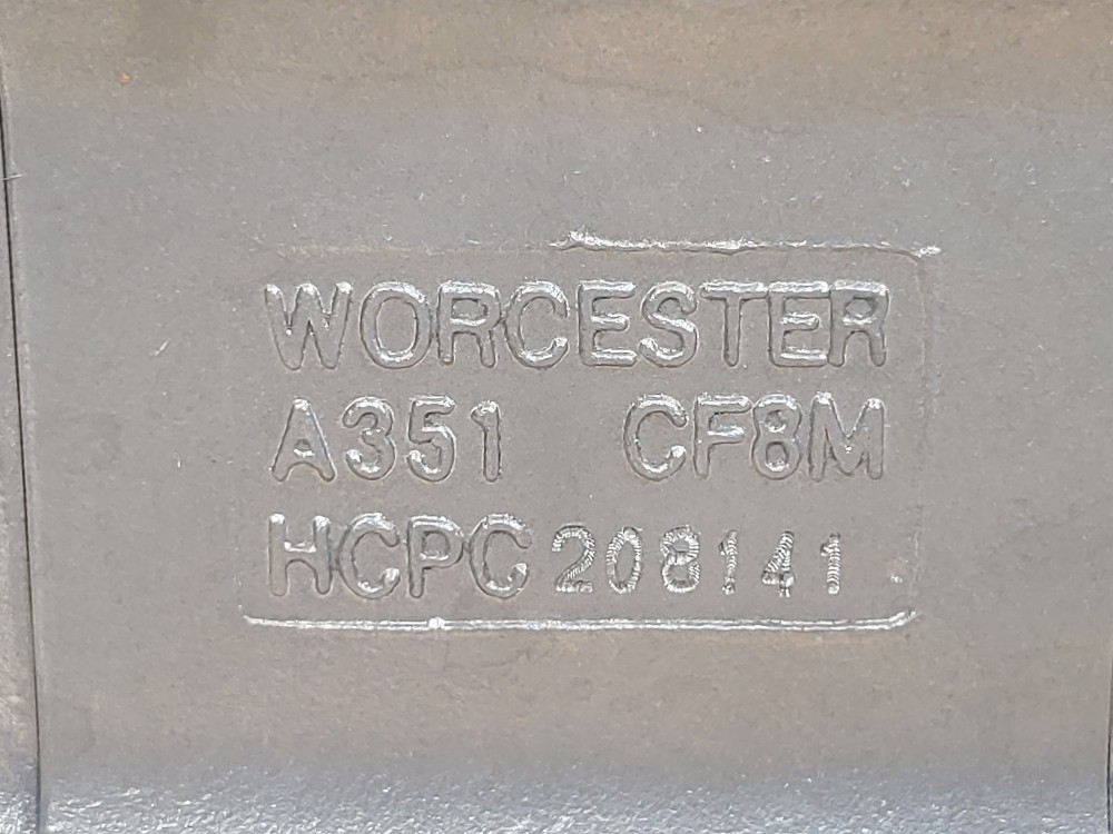 Worcester Flowserve1-1/2"Threaded Reduced Port CF8M Ball Valve1-1/2CN4466PMSE R7