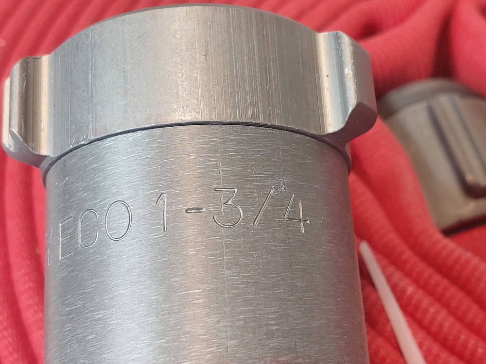 Key Hose Red ECO-10 DJ17 -ECO-1-3/4" X 1-1/2" X 50' ALUM R/L NH ECO Bowl 2 PC