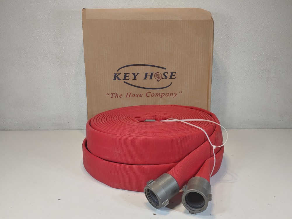 Key Hose Red ECO-10 DJ17 -ECO-1-3/4" X 1-1/2" X 50' ALUM R/L NH ECO Bowl 2 PC