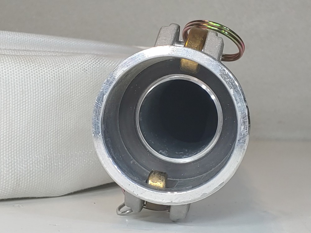 Seal Fast White Mill Hose 830-200DJ100CEAL 2" X 100' MILL Coupled C/E ALUM