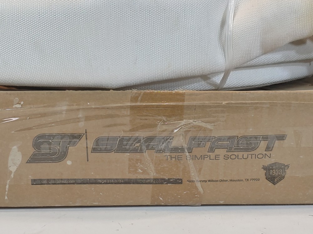 Seal Fast White Mill Hose 830-200DJ100CEAL 2" X 100' MILL Coupled C/E ALUM