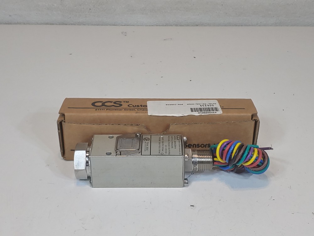 CCS Dual Seal Adjustable Pressure Switch  6900GZEM18