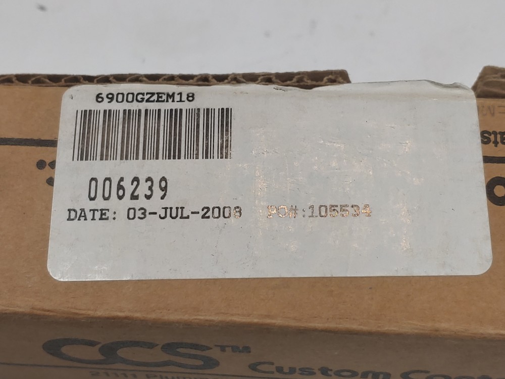 CCS Dual Seal Adjustable Pressure Switch  6900GZEM18